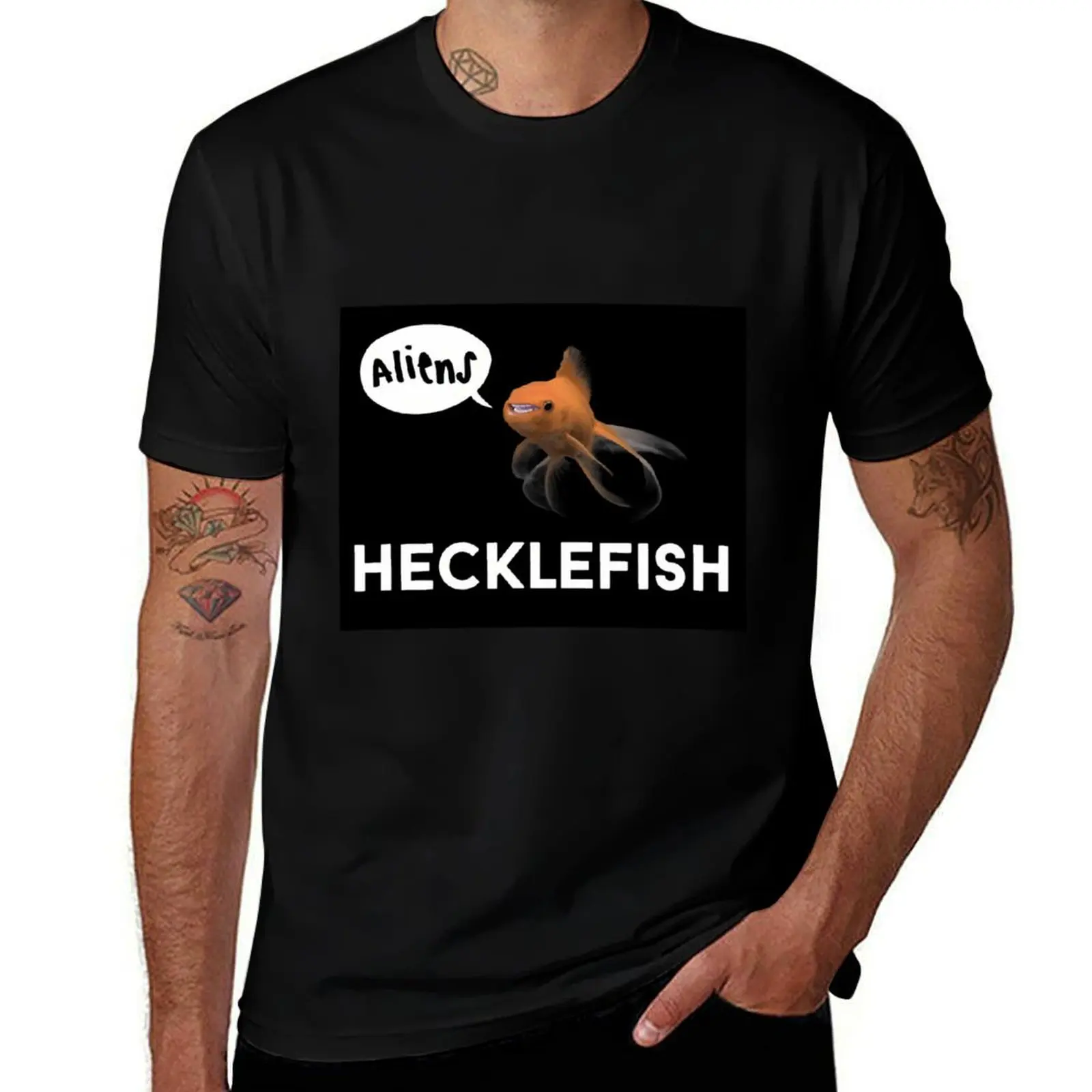 

Hecklefish T-Shirt Breathable Workout Short Sleeve Top