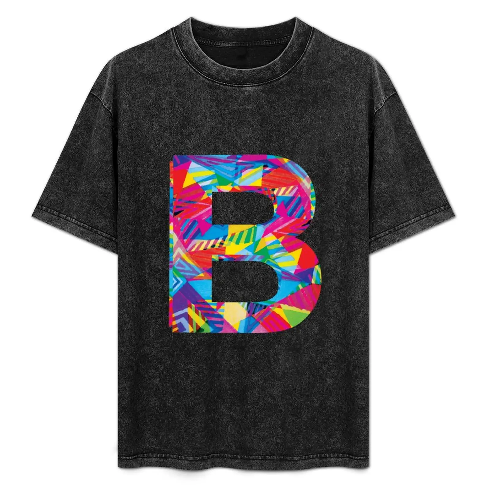 

Fun Letter - B T-Shirt Large Size Short Sleeve T-Shirt