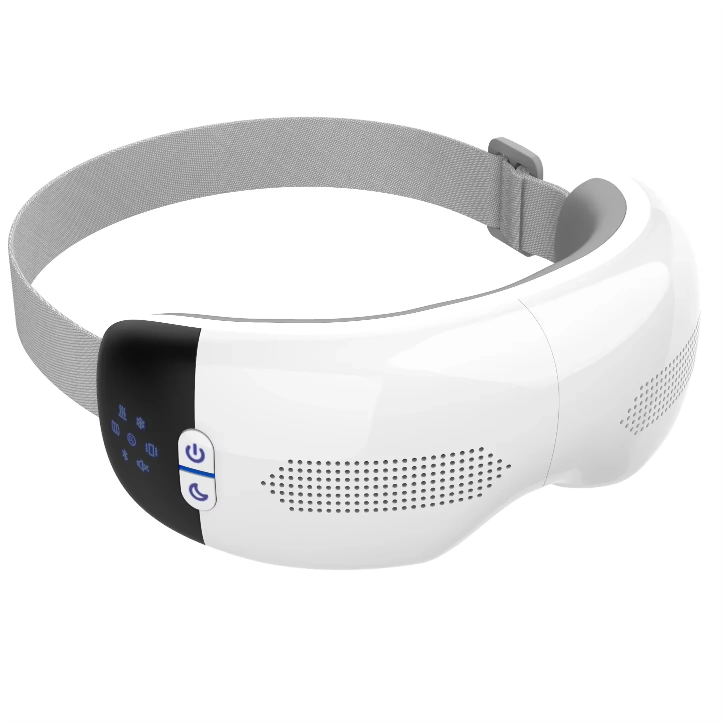 Eye Strain Dark Vibration Air Compression Eye Fatigue Massager With Heat Cold Compression