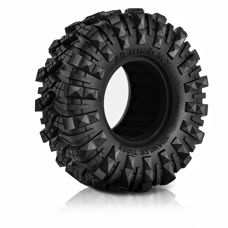 1.9 Inch Mud Terrain Tires Mud Wheels For Axial SCX10 PRO SCX10 UTB18 TRX4 Redcat Gen8 7VS4-10 1/10 RC Tracked Vehicles Parts