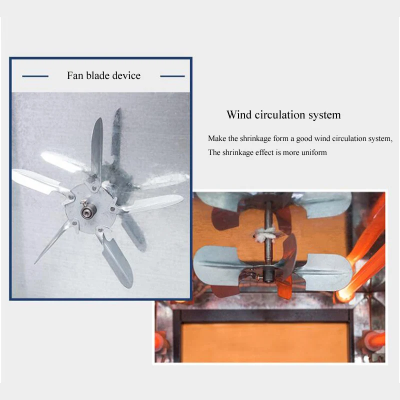 Blow Bolding Heat Shrinkable Machine Film Manufacturing Sleeve Shrinking Machine Single Heat Film Shrink Packaging Machine