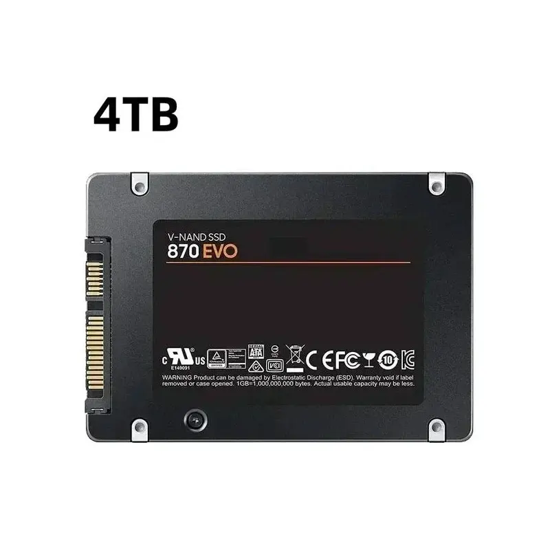 2026 قرص جديد SSD 4 إلى 870 EVO avec disque dur Internter 1 إلى 2 لصب المكتب المحمول والمكتب