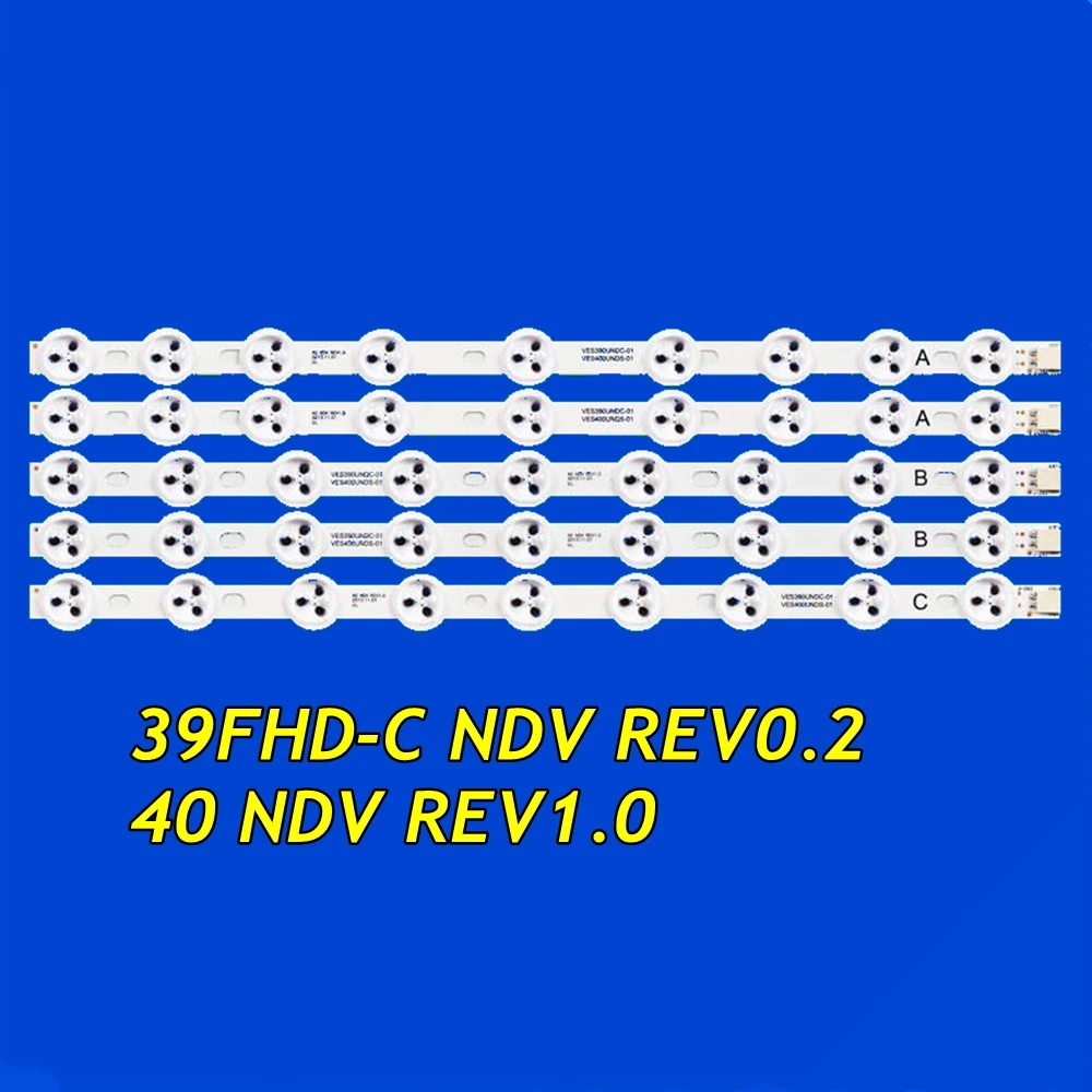 แถบไฟ LED ทีวีสำหรับ39HXC02 LT-39C740 LT-40TW51J 40L1334DG 40L1343DG 40L3433DG 40L3453DB 40L3453DB 40L3453R 39FHD-C ndv