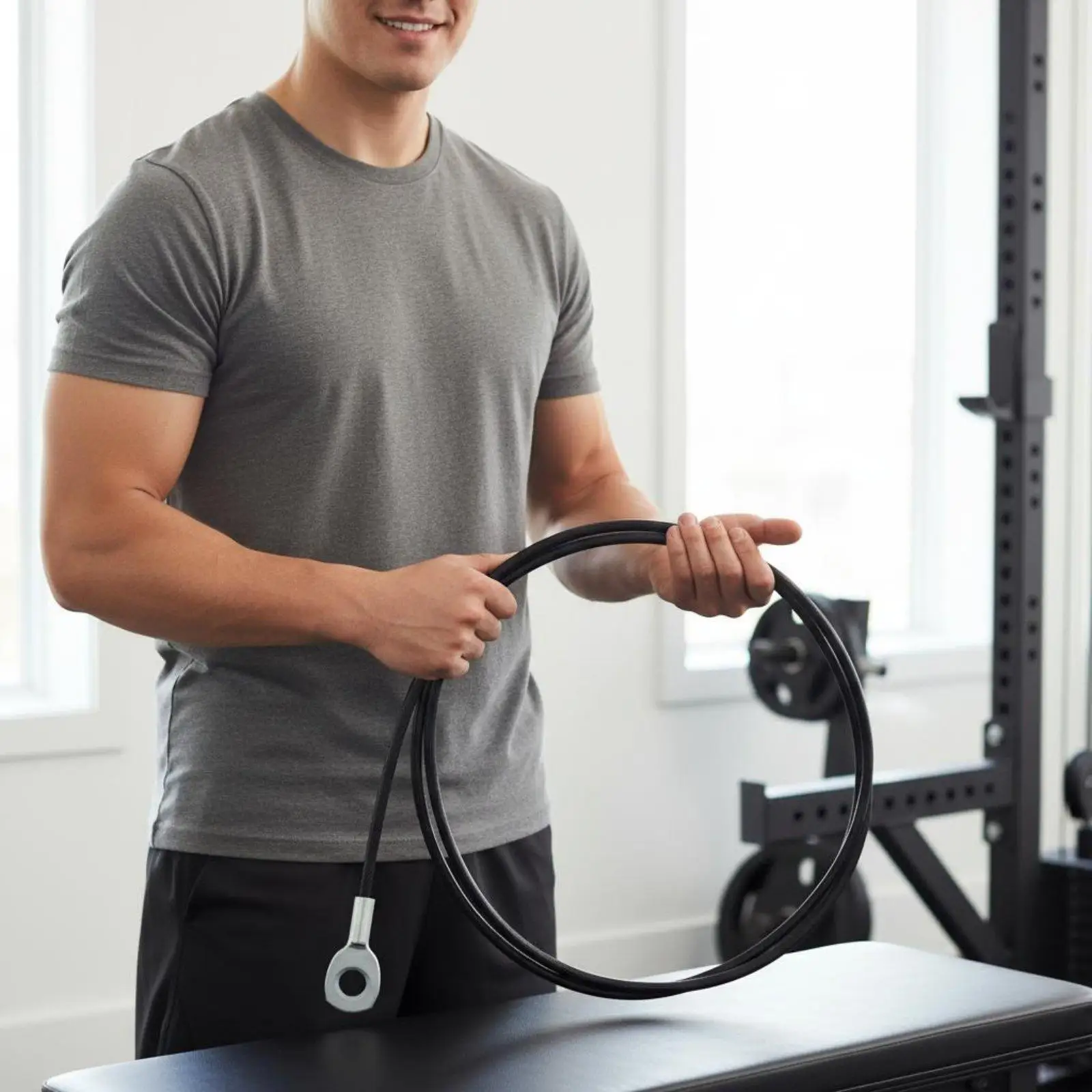 Exercise Pulley Cable Adjustable Fitness Pulley Wheel Gym Accessory for Multi Directional Pulley Machines