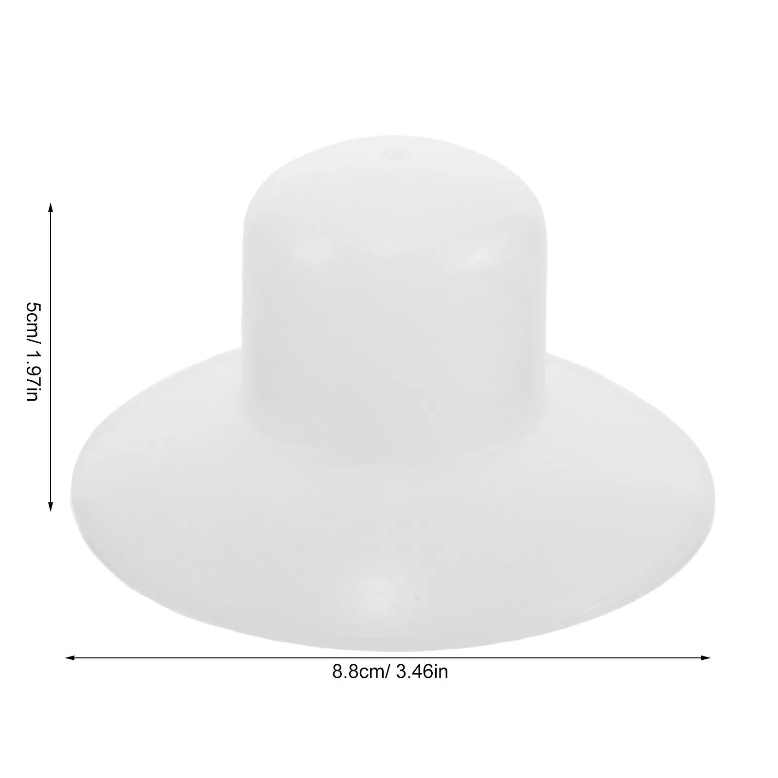 Patio Umbrella Tip Caps Replacement Outdoor White Cantilever Umbrella Top Screw Cap Patio Parasol Finial Fastener