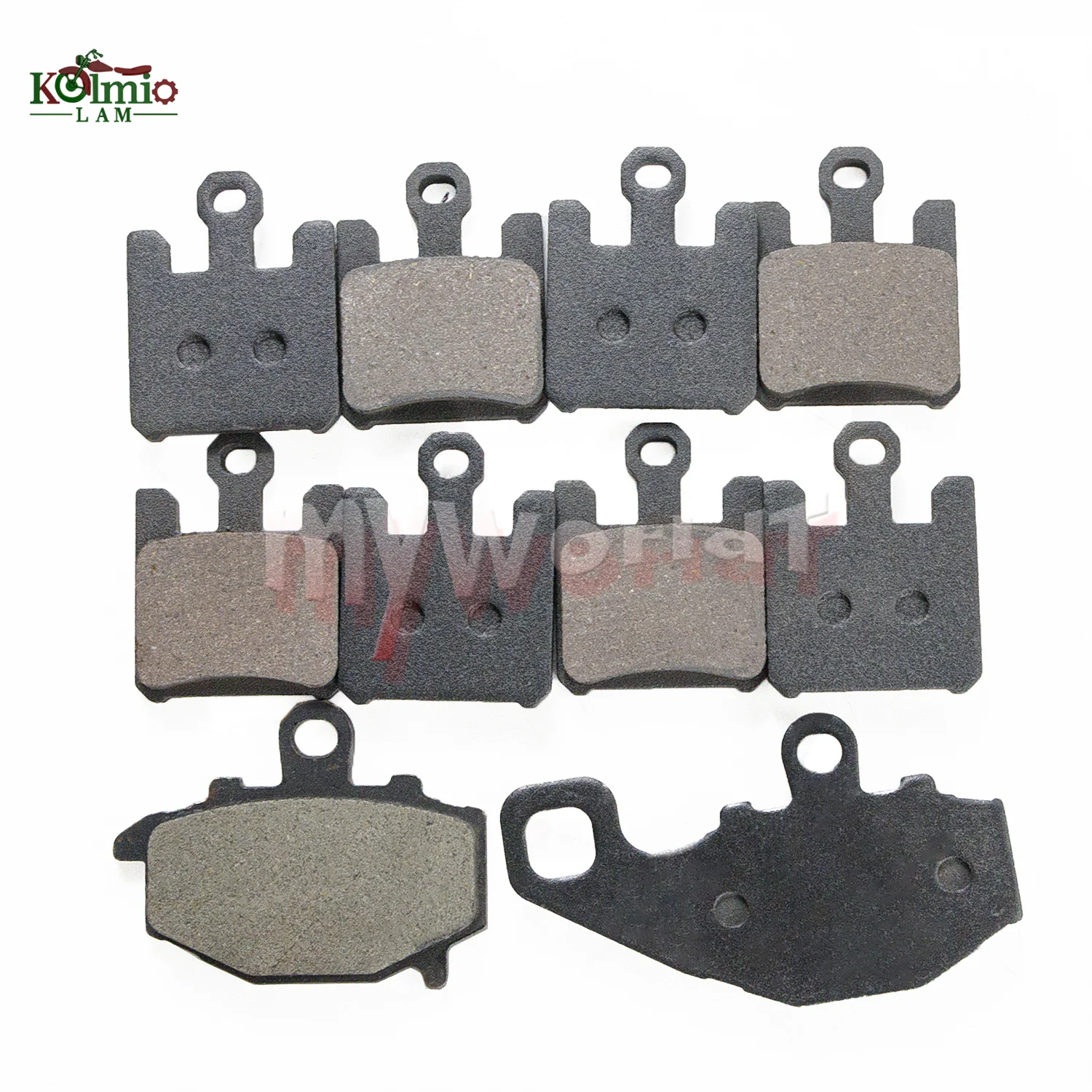 

Fit For Kawasaki Ninja ZX6R ZX6RR ZX600 ZX636 ZX10R Motorcycle Front + Rear Brake Pads