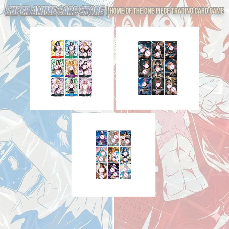 Japanese Anime One Piece Diy Handmade Cards Shirahoshi Boa Hancock Yamato Nami Nico Robin Carrot Perona Uta Collectible Cards