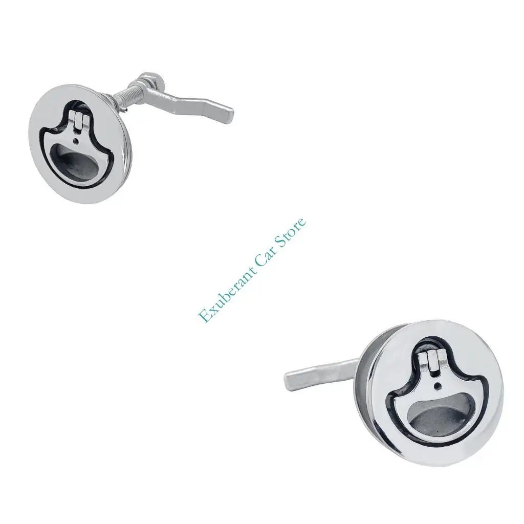 

Curved Handle Stainless Steel Deck Lock Fastener With Anti Slip Washer For Vessels Ships Yachts Marine Applications
