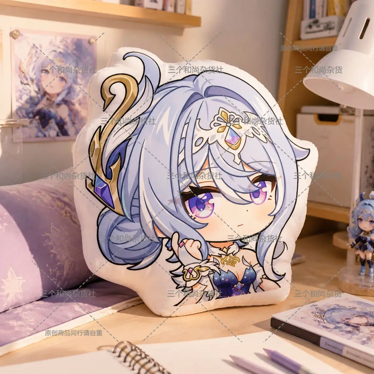 Anime Peripherals Genshin Impact‌  body Pillow Odette Spessiva  Backrest pillow Room Decoration Collection Gifts