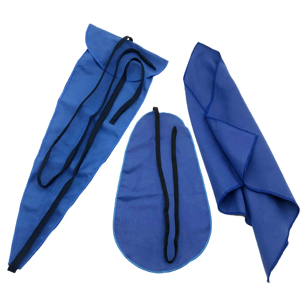 

3 pcs Double-sided Fleece Universal Saxophone Cleaning Cloth for Alto Tenor Sax Musical Instrument Accessories