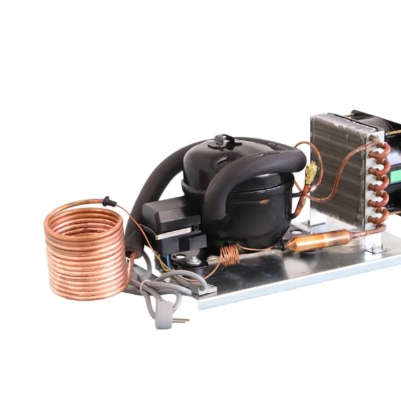 DC Compressor Unit Car Refrigerator Freezer Refrigeration Unit Condensing Unit Compressor DC12V24V BD15HC