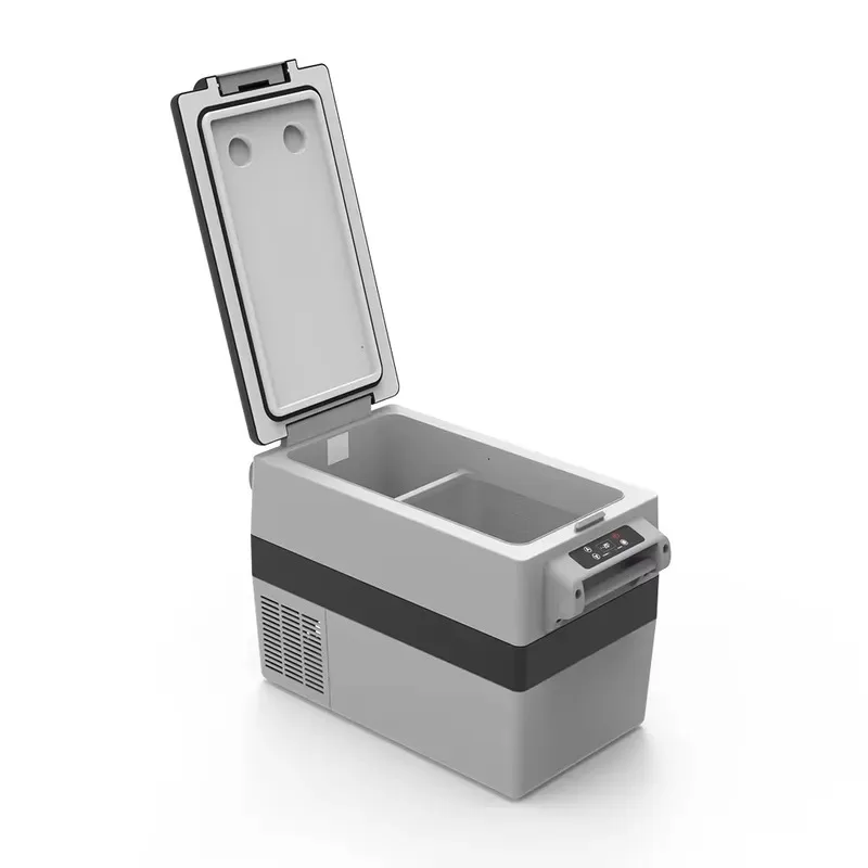 45L Portable AC DC RV Refrigerator Freezer Large Capacity 12V 24V 220V Car Fridge Outdoor Household