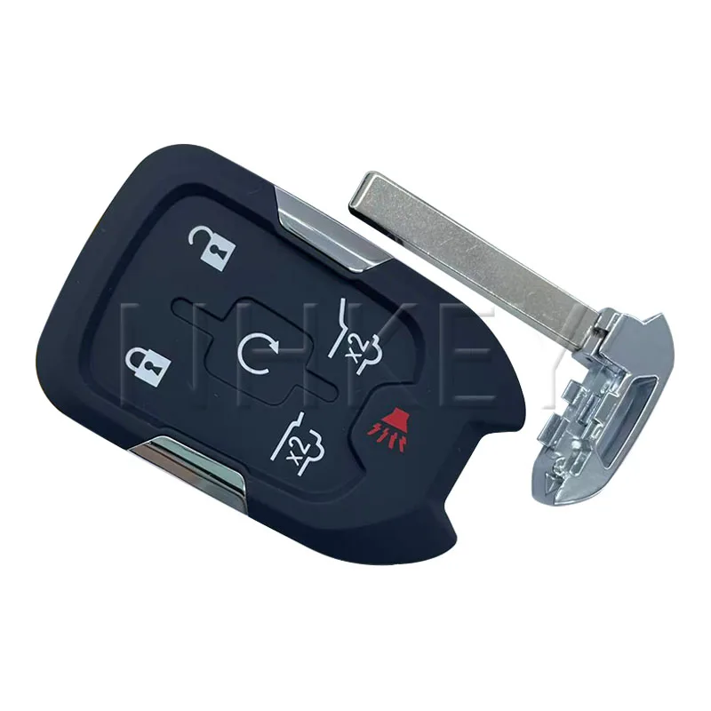 NHKEY Smart Keyless Fob Shell para Chevrolet Tahoe Silverado Suburban Tahoe GMC Sierra Acadia Terrain YUKON Capa para chave remota