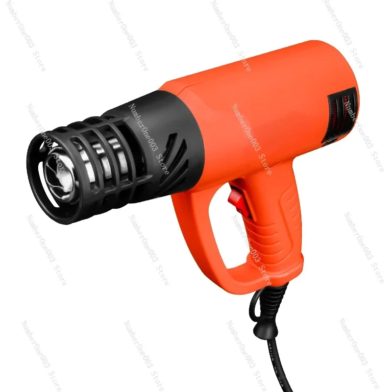 Small Temperature Control Drying Gun for Heat Shrink Tubes, Heat Shrink Film, Hair Drying, and Car Baking