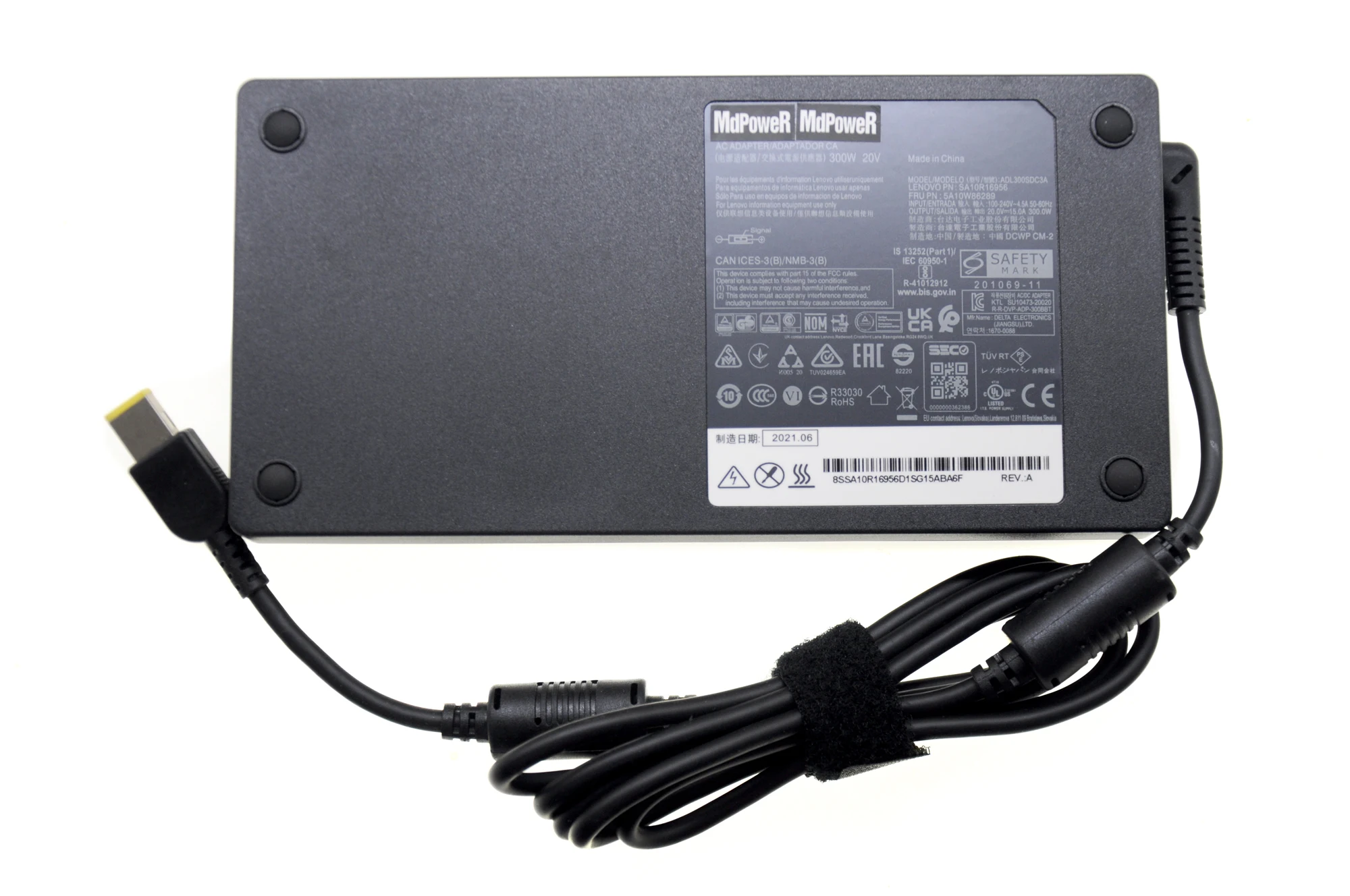 

ADL300SDC3A 300 Вт зарядное устройство переменного тока для Lenovo ThinkPad 20 В 15 А R9000P R9000K Y9000K 5A10W86289 блок питания для ноутбука