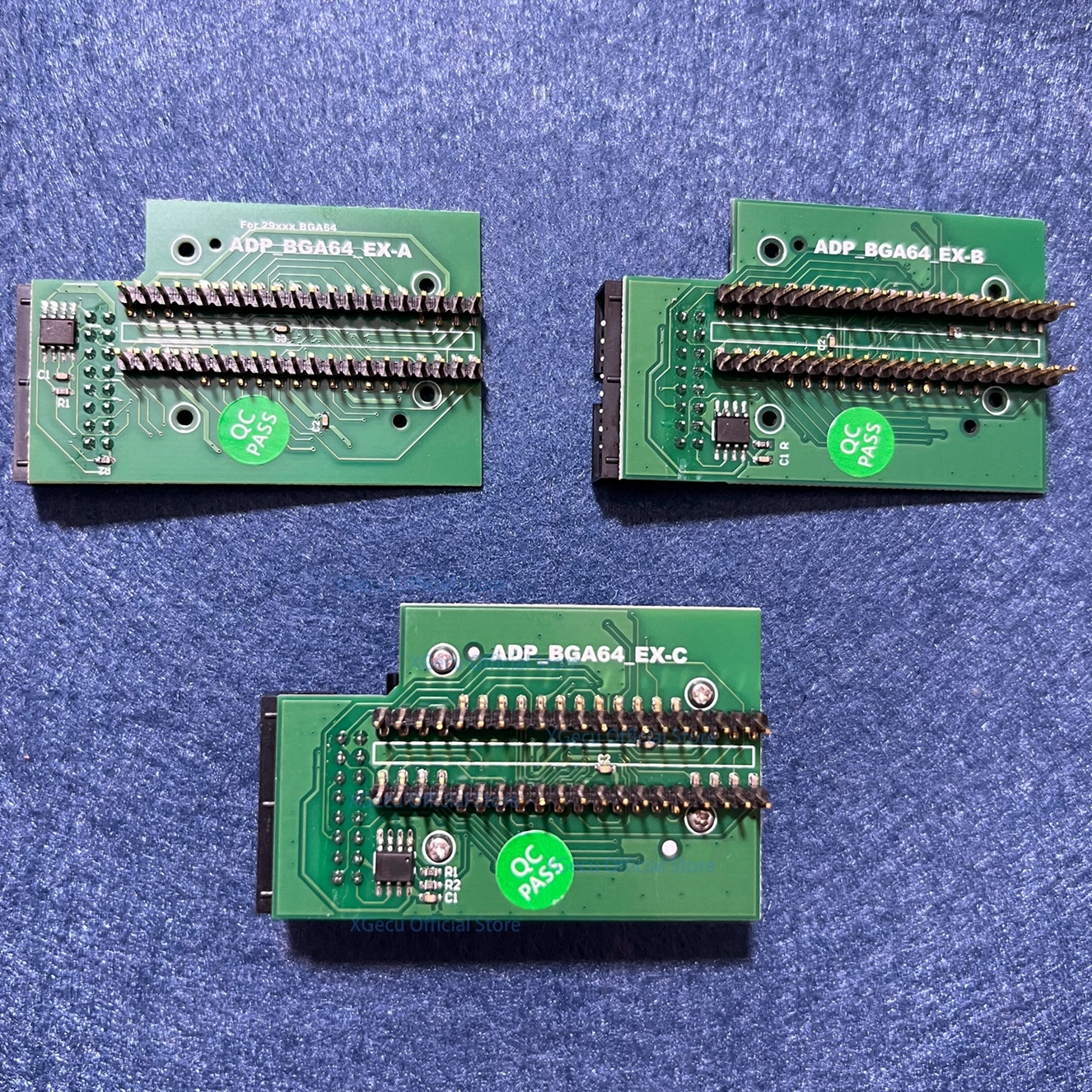 Imagem -05 - Adaptador ic Soquete para Xgecu T48 Progammer Adp_bga64_ex-a Ex-b Ex-c Atualização V2.0 Suporte de Sonda de Cabeça Dupla Bga64 3-em1 v2