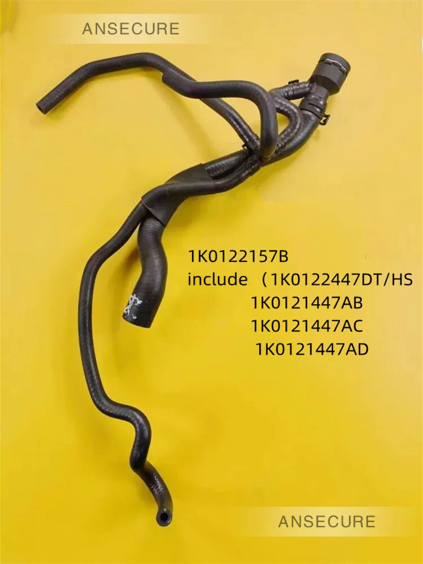 

1.6 Engine Coolant Hose Pipe For VW Golf MK5 MK6 Jetta Skoda Octavia 1Z Seat Altea Toledo Leon Audi A3 8P 1K0122157B