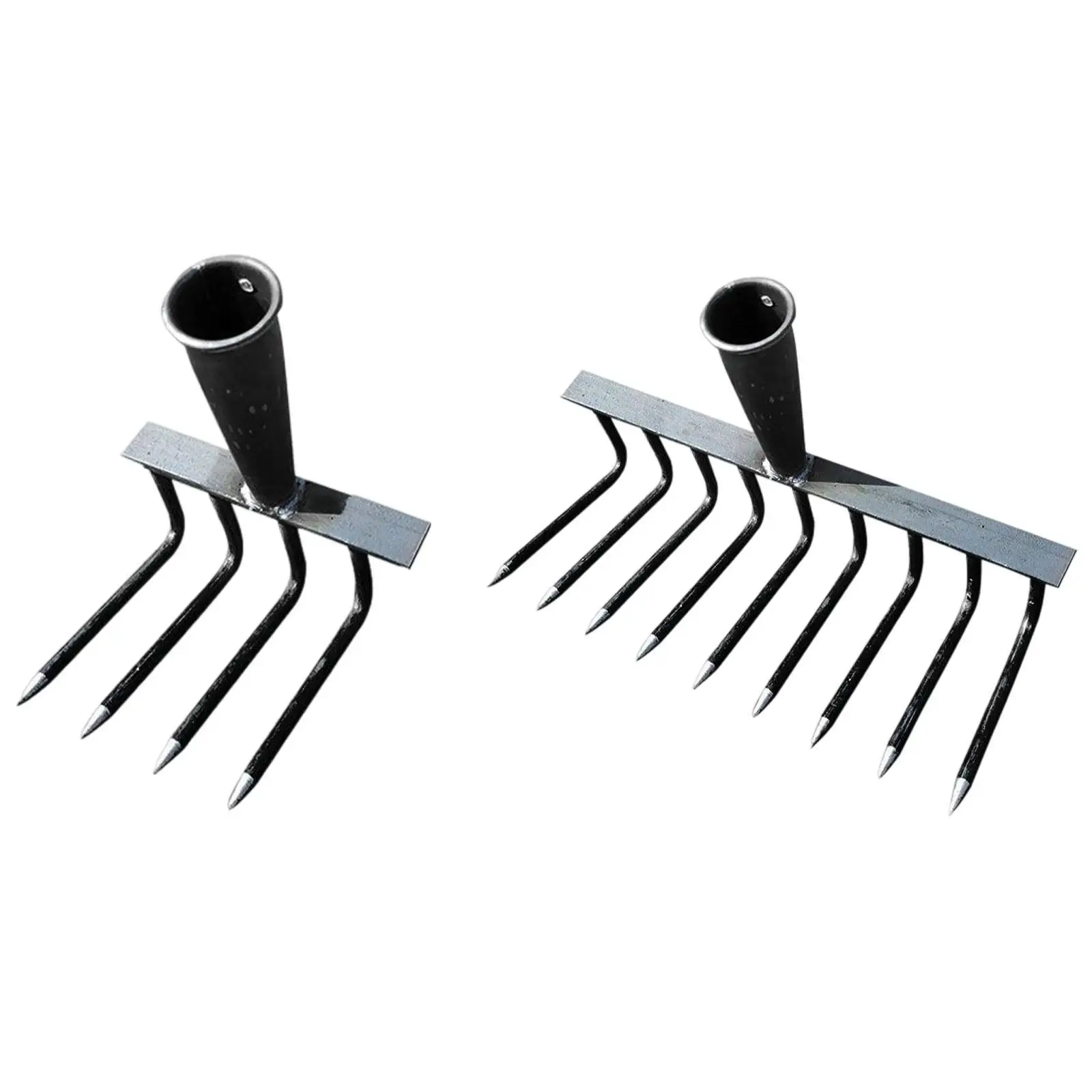 

Garden Rake Head Bow Rake Multipurpose Leveling Mulch for Backyard Yard