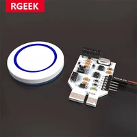 RGEEK-interruptor de alimentación remoto inalámbrico para ordenador, botón de encendido externo para PC, caja de ordenador de escritorio, placa base, interruptor de encendido y apagado
