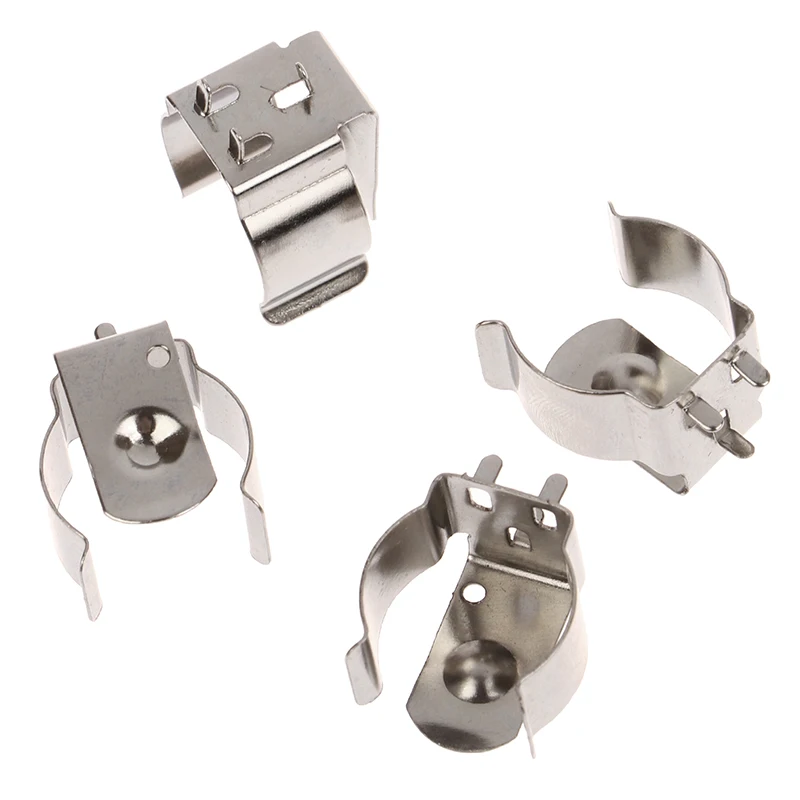 10Pcs/set Battery Contact Clips Nickel Plated Spring Steel Metal Stamping Battery Holder Accessories 18650 BC-1719 - view 5