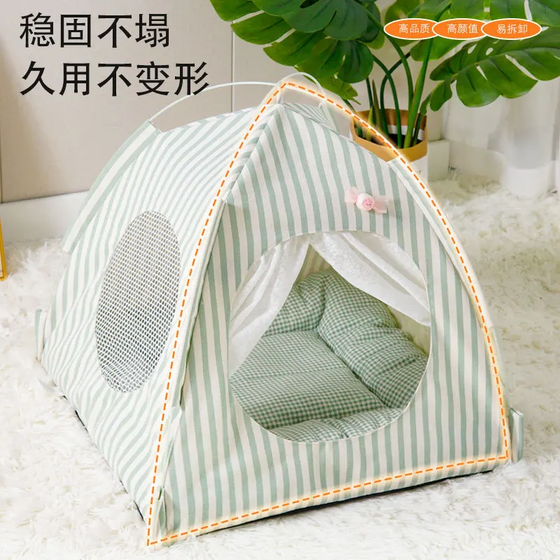 Casa de campaña para perros y gatos – Plegable, transpirable y exterior - imagen 5