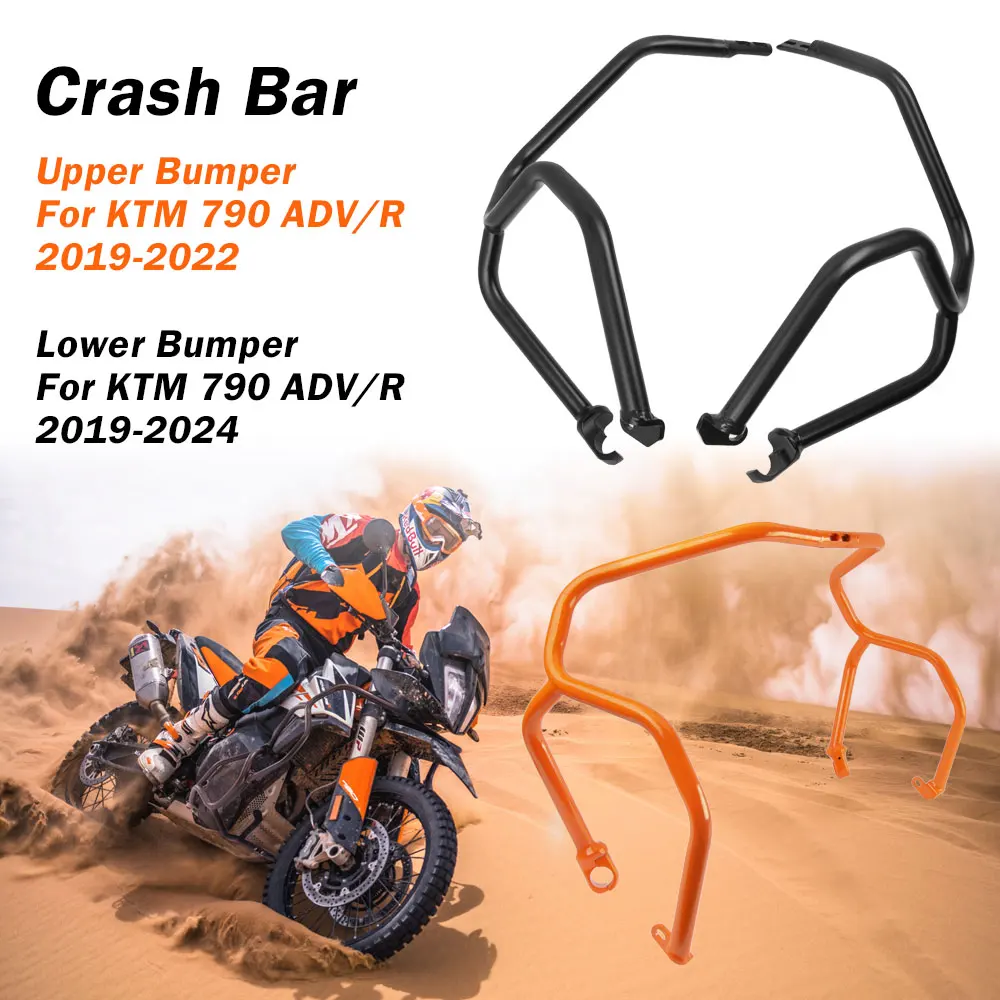 

Мотоциклетный защитный бампер для KTM 790 Adventure Crash Bars R ADV 2019-2022 2021 2020, аксессуары для защиты рамы