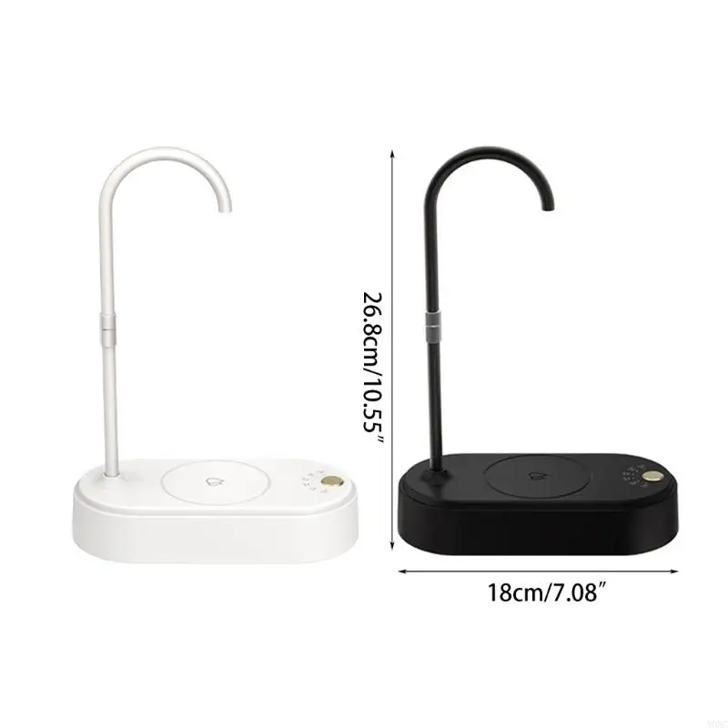 Диспенсер для воды A0NC, 6 уровней перекачки для универсальной бутылки, портативный диспенсер для воды типа C с зарядкой для на