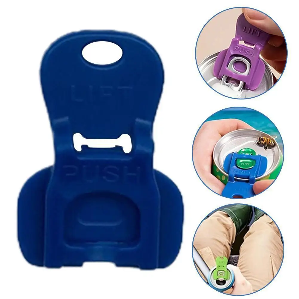 6/12 قطعة فتاحات علب قابلة لإعادة الاستخدام المشروبات الصودا البيرة حماة يمكن الغبار والحشرات برهان معدات التخييم اكسسوارات المطبخ