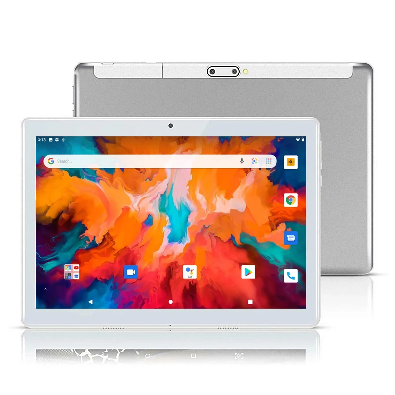 NIEUWE 10.1 Inch Android 9.0 Type-C 4G Telefoon Tablet 3GB RAM 32GB ROM MTK9863 Octa Core 1280x800 IPS 5000mAh Dual Camera