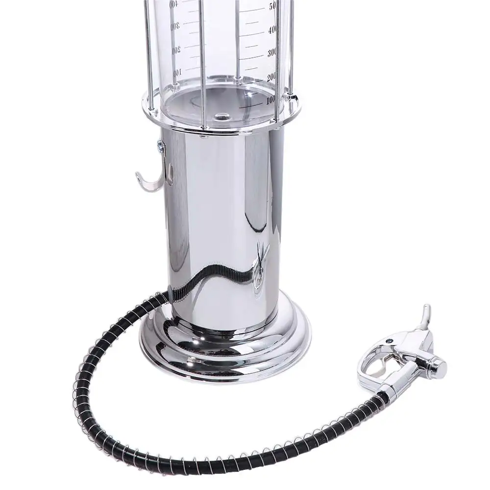 Decanter Tower Single Pump Wine Dispenser 900ML Retro Style Beer Tower Plastic Drop Resistant Beverage Container KTV