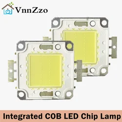 Grânulos de chip LED para luz de inundação, lâmpadas de diodo, luz de fundo, branco quente, branco frio, matriz LED, holofotes DIY, 10W, 20W, 30W, 50W, 100W