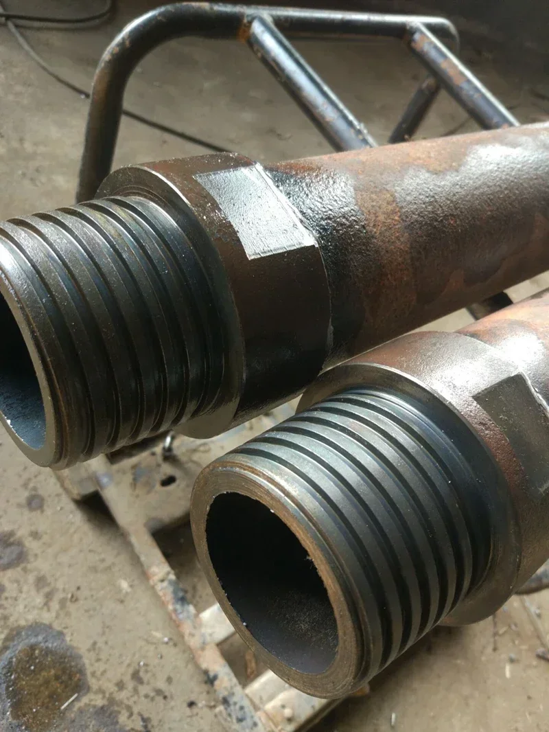 Water well drill bit drilling rig fittings drill pipe joint taper joint  pipe thread joint of hydraulic drill geologist
