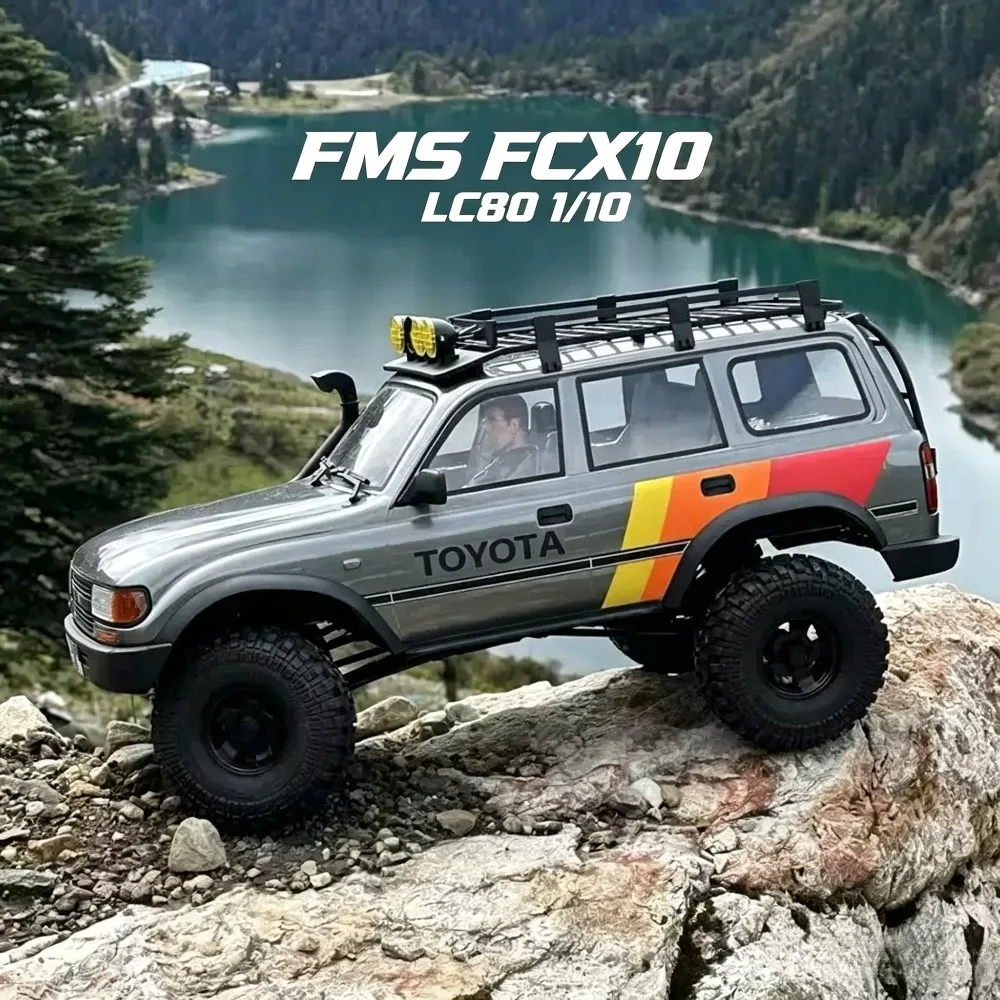 

Радиоуправляемая электрическая внедорожная машина FMS FCX10 LC80 RS Land Cruiser RTR 1/10 (кроссовер)
