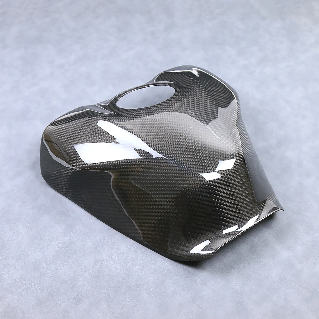 ملحق تعديل غطاء خزان من ألياف الكربون الجافة 3K نقية 100%، مناسب لهوندا CBR1000RR-R، يقلل الوزن