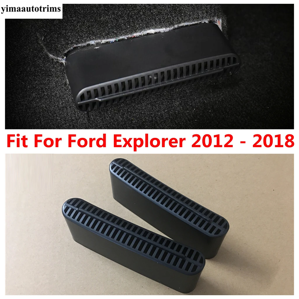 

Car Seat Under Floor Air AC Conditioning Vent Outlet Dust Cover Protection Accessories Interior For Ford Explorer 2012 - 2018