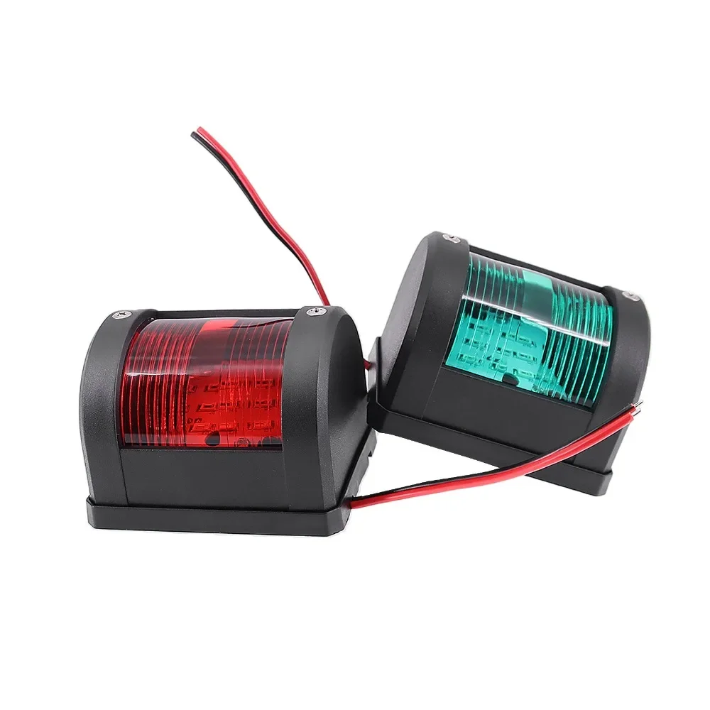 Luz de Navegación LED 12V/24V, IP66 Impermeable, Lámpara de Advertencia, Luces de Navegación Marítima para Barcos, Yates y Accesorios