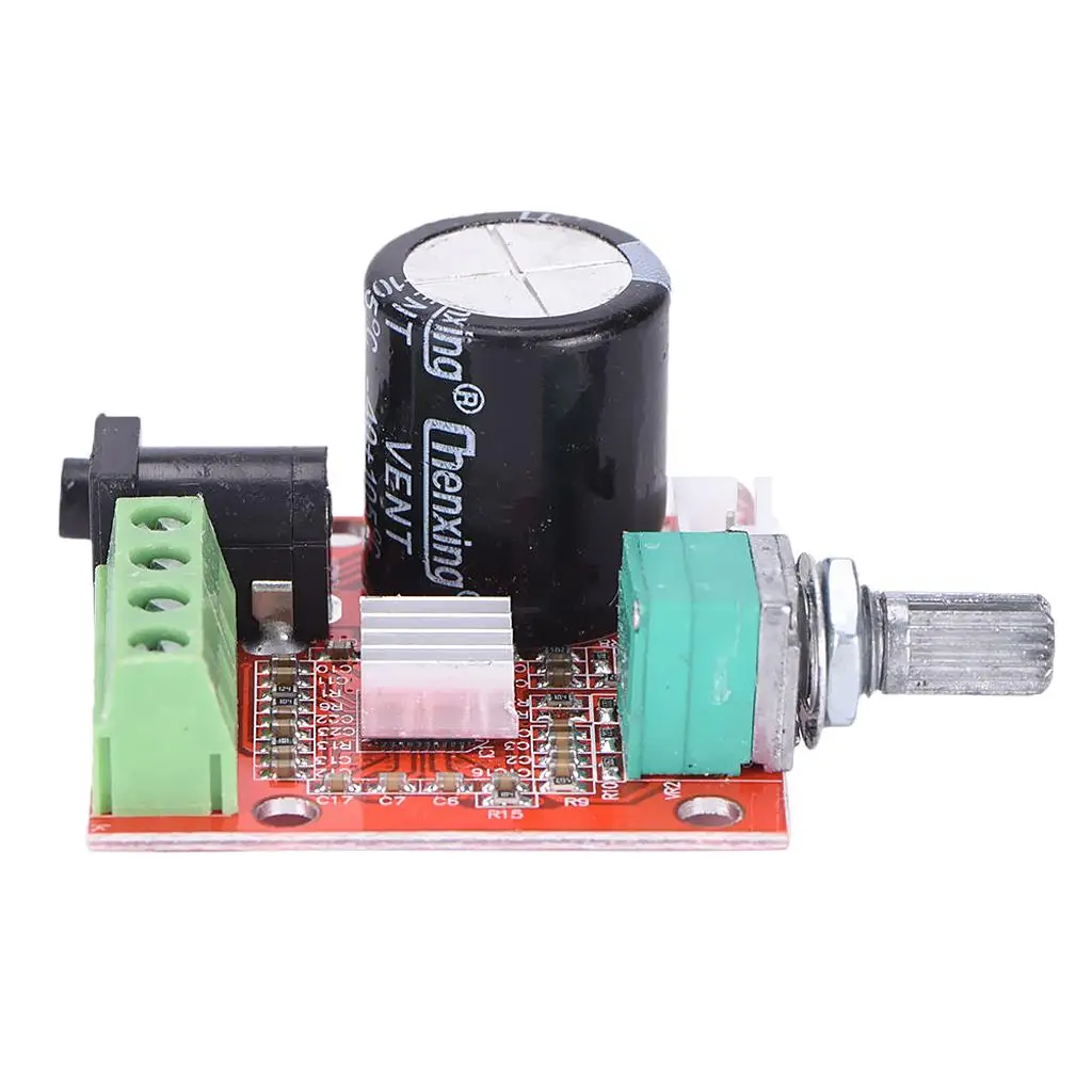 PAM8610 Audio Amplifier Module Dual Channel Stereo Board Class D 10W10W Power for DIY Sound Projects