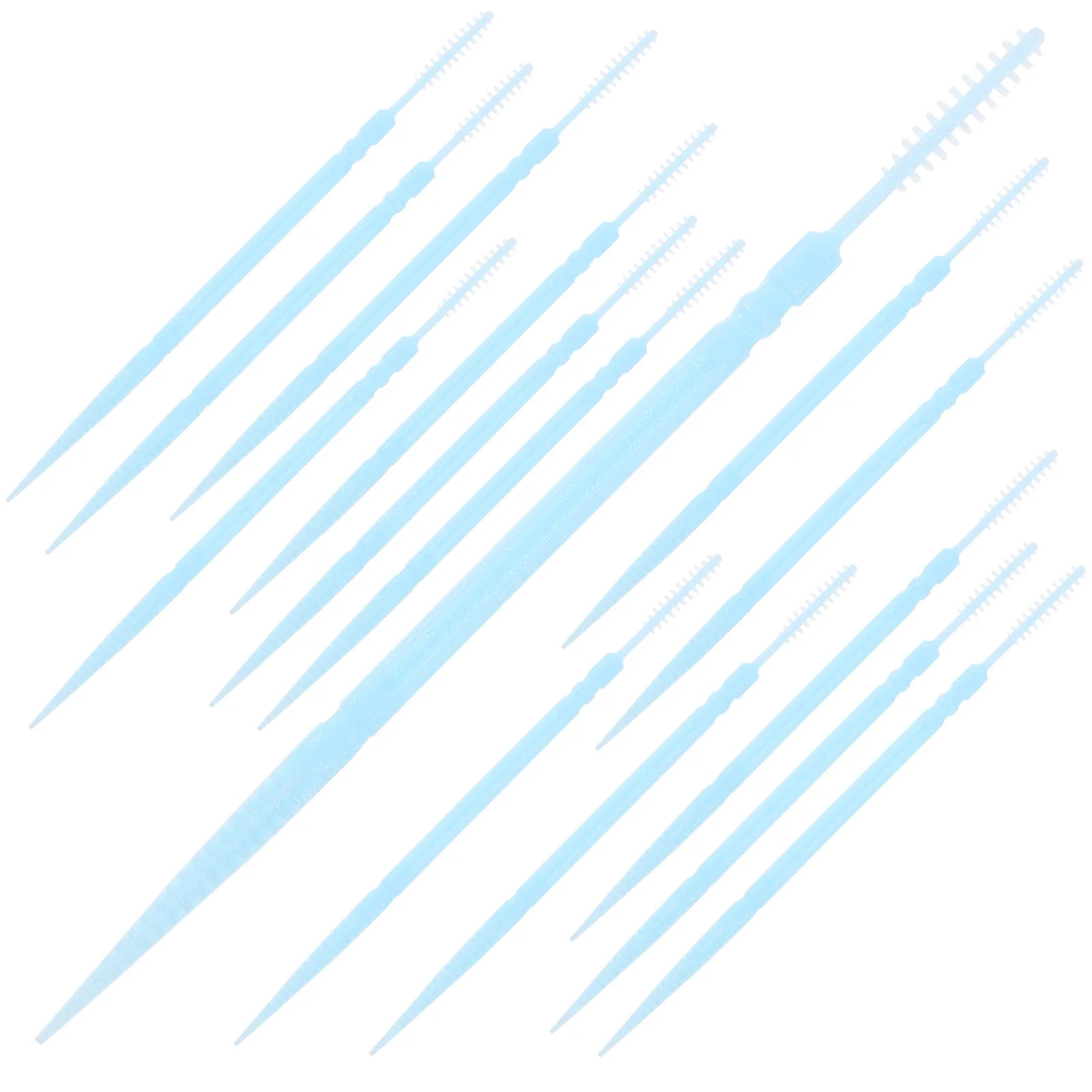 

1060Pcs Disposable Plastic Toothpicks Food Grade PP Eco Friendly Oral Care Interdental Tooth Pickers Lightweight Portable