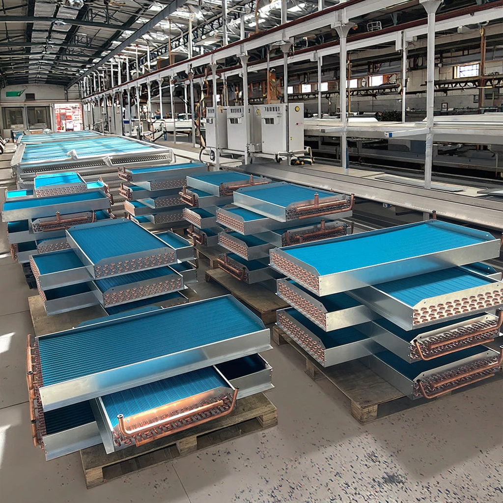 

Copper Tube Split AC Condenser High Efficiency Tube & Fin Heat Exchanger for Commercial/Industrial HVAC Systems