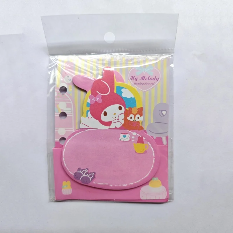 Sanrio Kitty Melody Memo Pad Sticky Notes Little Twin Stars Cute Stationery Label Notepad Planner Sticker Post School Supplies