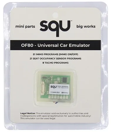 10PCS SQU OF68 Immo Programs Universal Car Emulator For Tacho Programs For Seat Occupancy Sensor Programs OF68 Diagnostic Tool