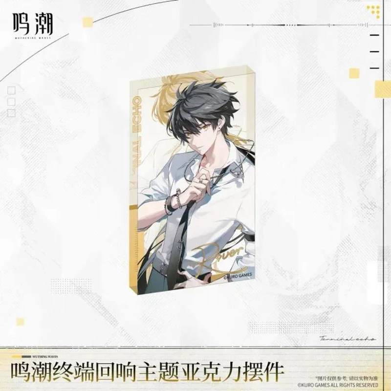 Pre Sale KURO GAMES Genuine Wuthering Waves End-User Feedback Theme Acrylic Ornaments Rover Cosplay Anime Game Gifts Fashion