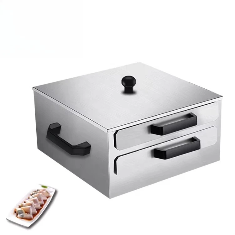 New Design Electric Rice Noodle Roll Steamer 304 Stainless Steel CE 60Pcs/Min 220V