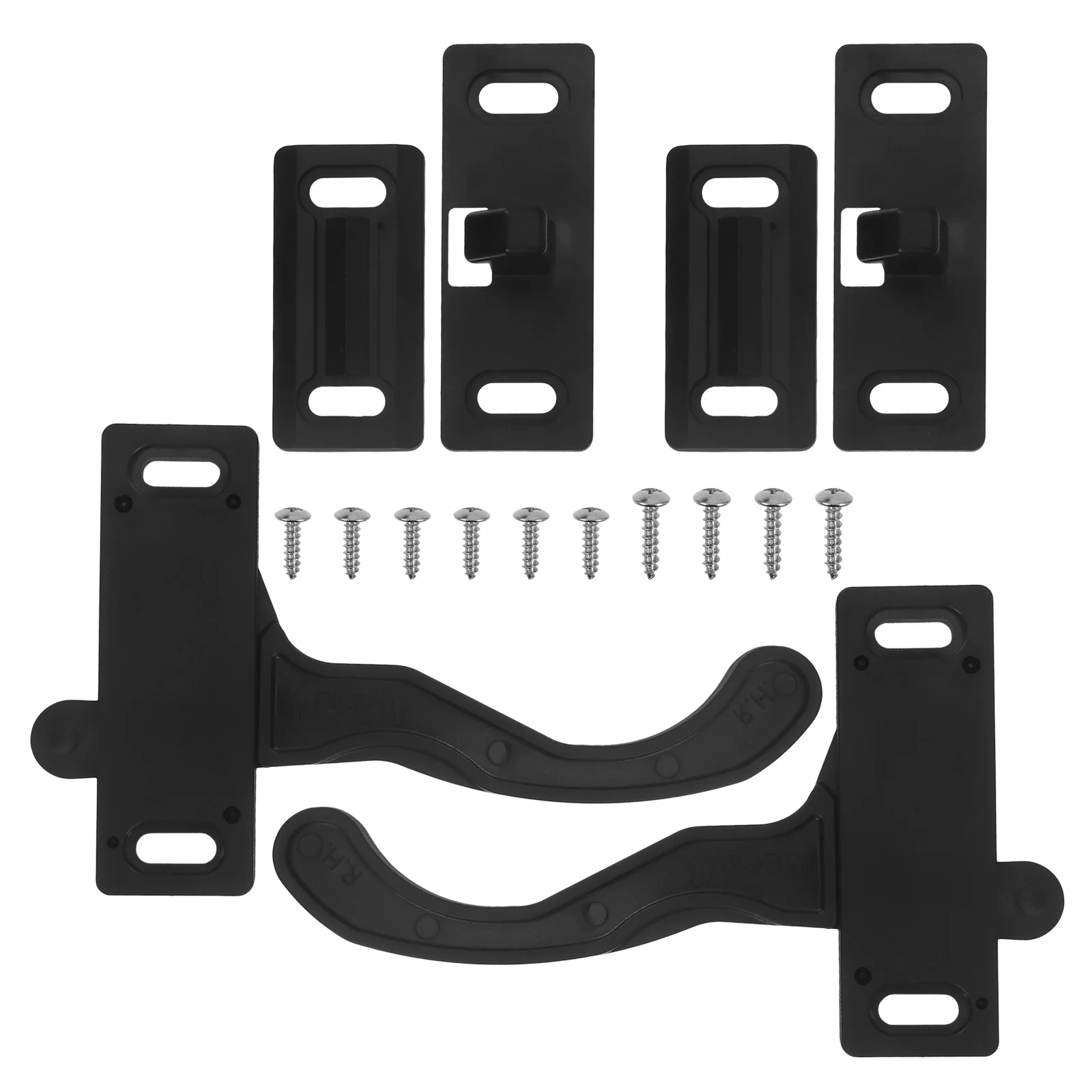 

2Pcs Camper Screen Door Handle Lock Motorhome Window Lock Rv Door Latch Replacement Security Accessories Rv Parts