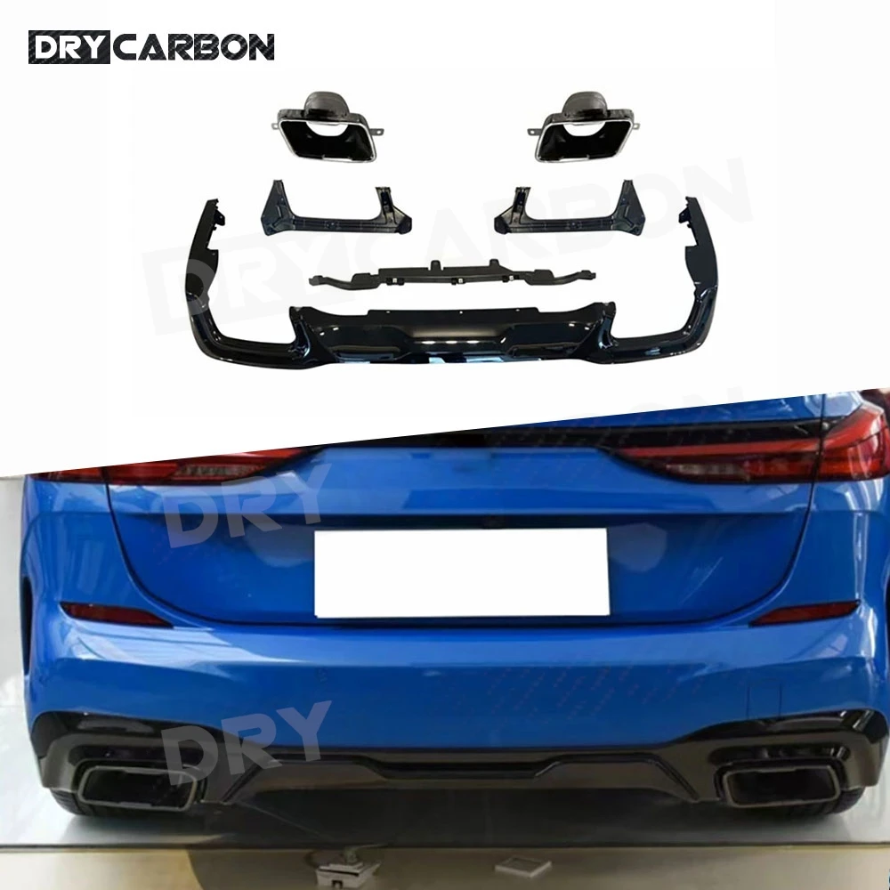 

Диффузор заднего бампера, спойлер, насадки на выхлопную систему для BMW 2 серии F44 Sport 2021-2025, аксессуары