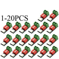 1-10PCS Type-C PD QC Trigger DC 5V-20V Adjustable Voltage Power Module Dial Adjustment Voltage Fast Charging Decoy Module