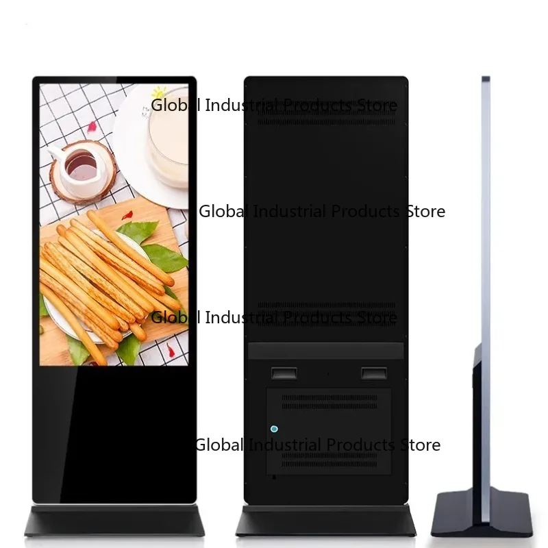 49-inch 4K Vertical  Digital Signage Kiosk - Floor-standing Interactive LCD Display For Automotive Applications