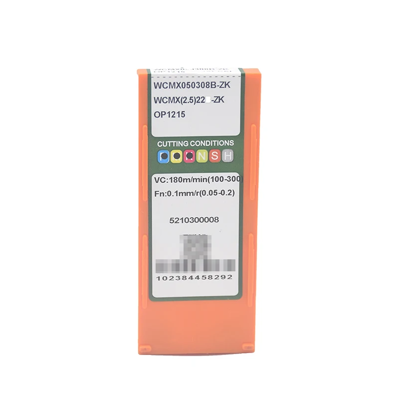 Herramienta de torneado duro, herramienta de torneado CNC Original, alta calidad, WCMX050308B-ZK OP1215