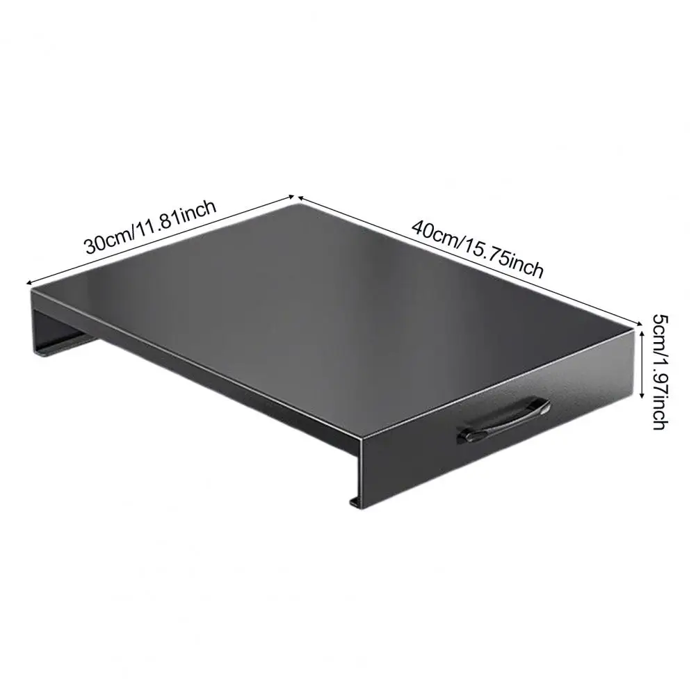 Stove Grille Protector Waterproof Gas Stove Cover Board with Handle Heat-resistant Electric Burner Protector Easy-to-clean