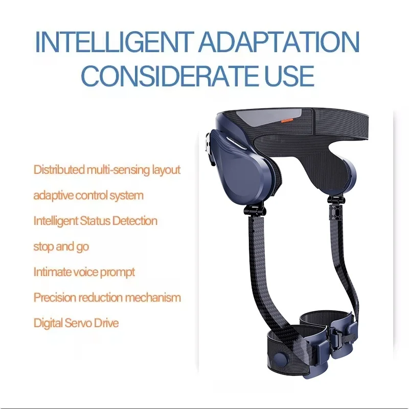 Lightweight exoskeleton robot walker